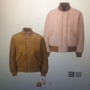 Two toned, reversible bomber jacket